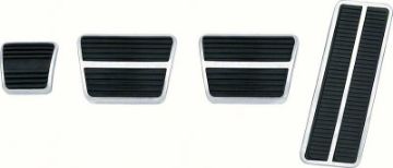 Show details for 1967-68 Camaro / Firebird with Drum Brakes and Manual Transmission Pedal Pad Kit  Picture of 1967-68 Camaro / Firebird with Drum Brakes and Manual Transmission Pedal Pad Kit