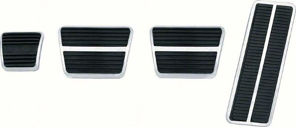 Picture of 1967-68 Camaro / Firebird with Drum Brakes and Manual Transmission Pedal Pad Kit 