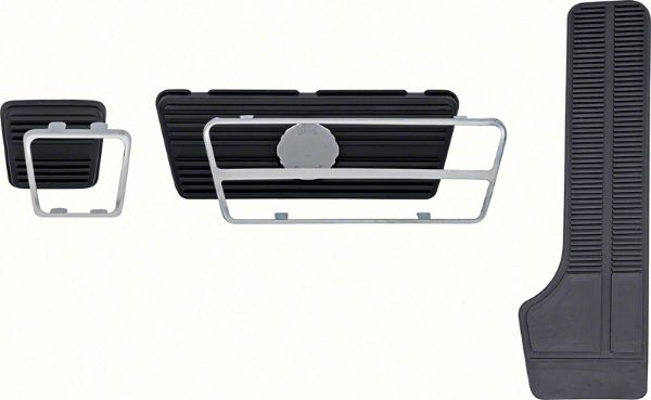 Picture of 1970-71 Camaro Z28 with Disc Brakes and Automatic Transmission Pedal Pad Kit 