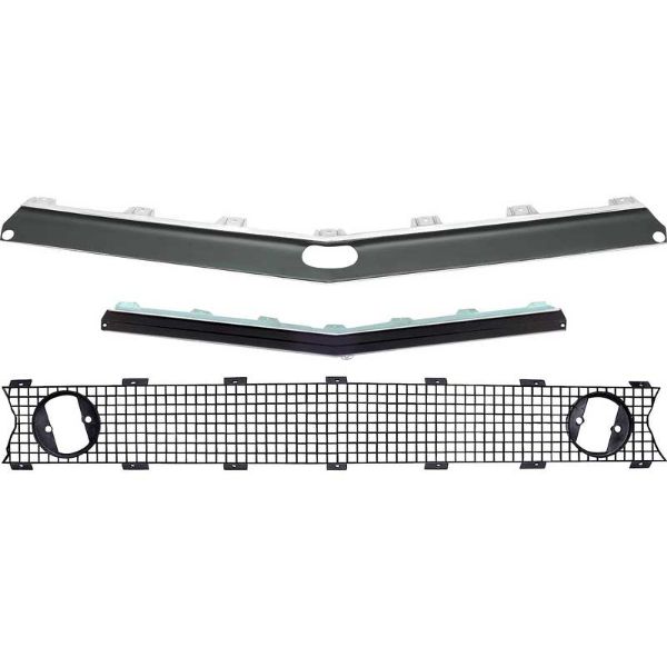 Picture of 1967 Camaro Restorer's Choice Standard Grill Kit without Headlamp Bezels