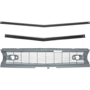 Show details for 1968 Camaro Restorer's Choice™ Standard Grill Kit without Headlamp Bezels  Picture of 1968 Camaro Restorer's Choice™ Standard Grill Kit without Headlamp Bezels
