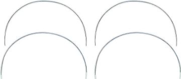 Show details for 1967-68 Camaro / Firebird Standard Wheel Well Molding Set  Picture of 1967-68 Camaro / Firebird Standard Wheel Well Molding Set