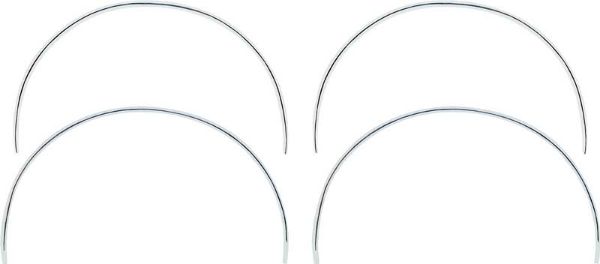 Picture of 1967-68 Camaro / Firebird Standard Wheel Well Molding Set 