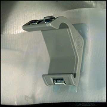 Show details for 1967-69 Camaro / Firebird Convertible Top Boot Clip (Individual) USA Repro  Picture of 1967-69 Camaro / Firebird Convertible Top Boot Clip (Individual) USA Repro