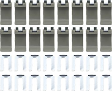 Show details for 1967-69 Camaro / Firebird 16 Piece Glass Filled Nylon Convertible Top Boot Clip Kit  Picture of 1967-69 Camaro / Firebird 16 Piece Glass Filled Nylon Convertible Top Boot Clip Kit