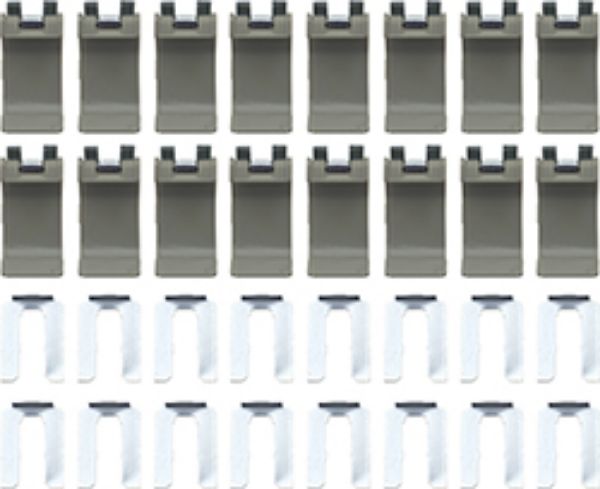 Picture of 1967-69 Camaro / Firebird 16 Piece Glass Filled Nylon Convertible Top Boot Clip Kit 