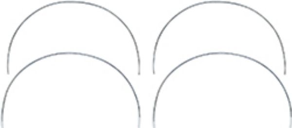 Picture of 1969 Firebird Reproduction Wheel Opening Molding Kit 