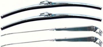 Show details for Stainless Windshield Wiper/Blade Arm Kit- Trico Style Blades  Picture of Stainless Windshield Wiper/Blade Arm Kit- Trico Style Blades