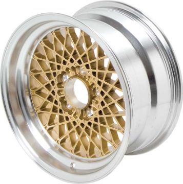 Show details for 16" X 8" GTA Alloy Wheel- Each - 16mm Offset - Gold  Picture of 16" X 8" GTA Alloy Wheel- Each - 16mm Offset - Gold