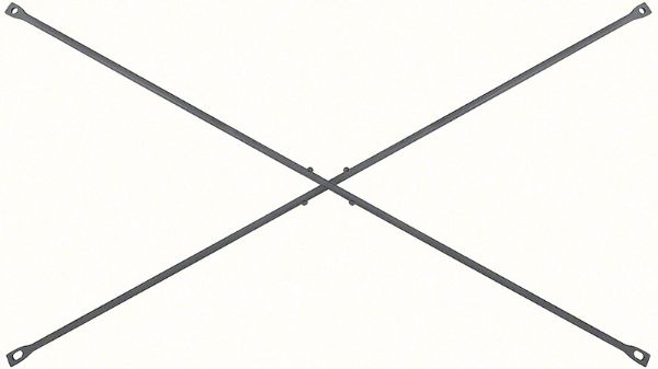 Picture of 1982-92 Camaro Radiator Opening X Braces 