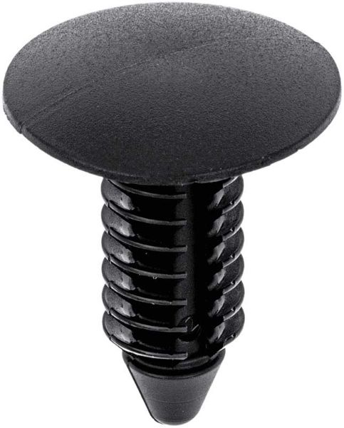 Picture of Nylon Push-In Retainer Clip 5/16" Black 