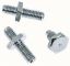 Show details for 1962-77 GM / Mopar - Saginaw Power Steering Pump Stud And Bolt Set with Chrome Plated Bolts  Picture of 1962-77 GM / Mopar - Saginaw Power Steering Pump Stud And Bolt Set with Chrome Plated Bolts