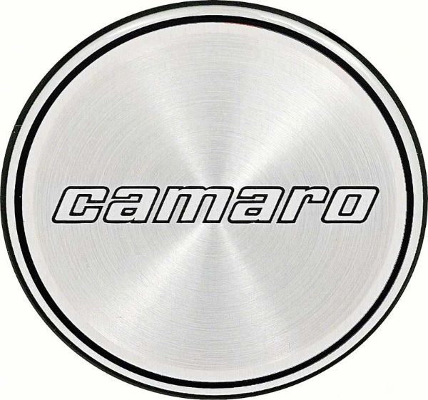 Picture of 1980 Camaro Hub Cap Insert 2 Black Lines - 2Nd Design 