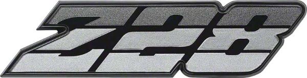 Picture of 1980-81 Camaro Charcoal "Z28" Grill Emblem 