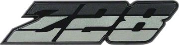 Show details for 1980 CamaroGreen "Z28" Grill Emblem  Picture of 1980 CamaroGreen "Z28" Grill Emblem