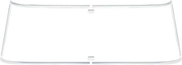 Show details for 1962-65 Chevy II /Nova 2-Door Hardtop Rear Window Moldings  Picture of 1962-65 Chevy II /Nova 2-Door Hardtop Rear Window Moldings
