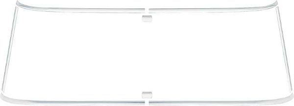 Picture of 1962-65 Chevy II /Nova 2-Door Hardtop Rear Window Moldings 