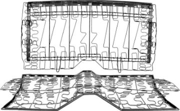 Show details for 1967-69 F-Body Rear Seat Springs - Narrow  Picture of 1967-69 F-Body Rear Seat Springs - Narrow