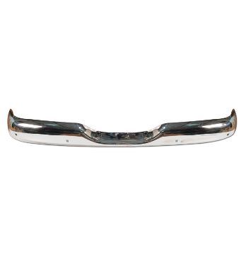 Show details for 1960-62 GM Pickup Fleetside Chrome Rear Bumper - W/O License Bracket Holes -Standard Replacement  Picture of 1960-62 GM Pickup Fleetside Chrome Rear Bumper - W/O License Bracket Holes -Standard Replacement