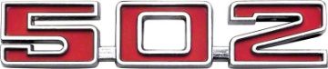 Show details for 1970-74 Chevelle - "502" Fender Emblem  Picture of 1970-74 Chevelle - "502" Fender Emblem