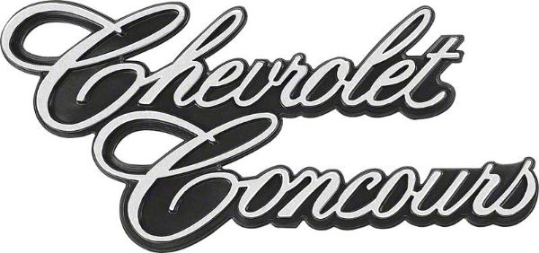 Picture of 1977 Nova "Chevrolet Concours"Trunk Lid Emblem 