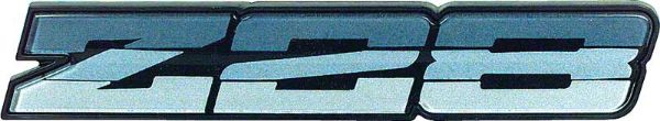 Picture of 1985 Camaro "Z28" Dark Blue Rocker Emblem 