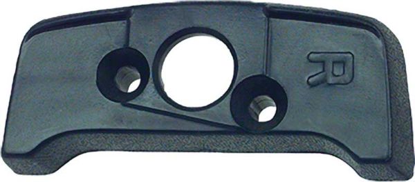 Picture of 1974-92 Dark Blue Right Hand (Passenger Side) Shoulder Belt Guide Escutcheon 