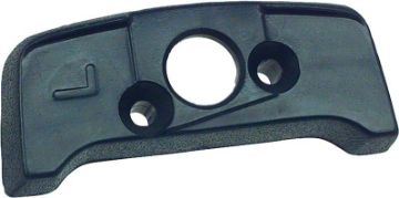 Show details for 1974-92 Dark Blue Left Hand (Driver Side) Shoulder Belt Guide Escutcheon  Picture of 1974-92 Dark Blue Left Hand (Driver Side) Shoulder Belt Guide Escutcheon