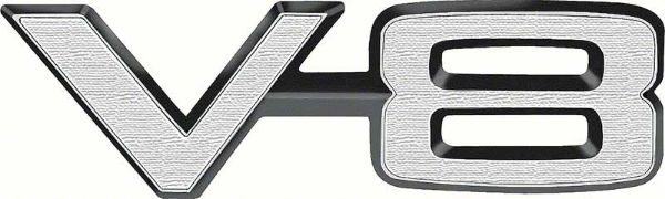 Picture of 1966-70 Mopar V-8 Fender Emblem 