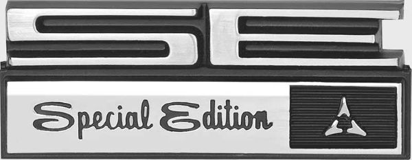 Picture of 1967 Coronet SE / 1970 Charger SE Special Edition Quarter Panel Emblem 
