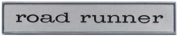Show details for 1968-69 Road Runner Dash / Door / Trunk Emblem Assembly  Picture of 1968-69 Road Runner Dash / Door / Trunk Emblem Assembly