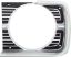Show details for 1968 Dodge Dart Left Hand Headlamp Bezel  Picture of 1968 Dodge Dart Left Hand Headlamp Bezel