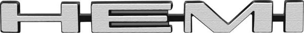 Picture of 1969 Hemi Hood Emblem For Air Grabber and Ram Charger Hoods 