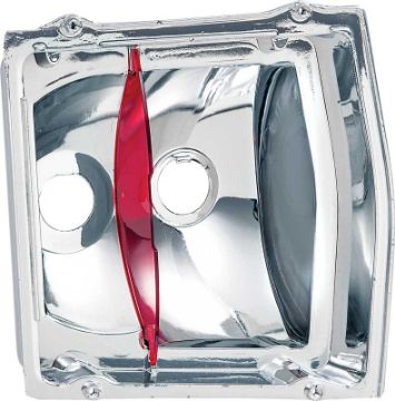 Show details for 1969 Dodge Dart Right Hand Tail Lamp Housing  Picture of 1969 Dodge Dart Right Hand Tail Lamp Housing