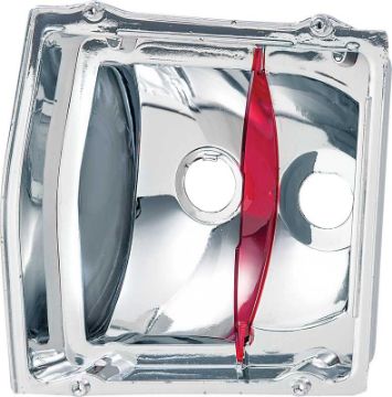 Show details for 1969 Dodge Dart Left Hand Tail Lamp Housing  Picture of 1969 Dodge Dart Left Hand Tail Lamp Housing