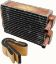 Show details for 1963-67 Chevrolet Impala/Full-Size W/O AC - Copper/Brass Heater Core (9-1/2" X 6-3/8" X 2-1/2")  Picture of 1963-67 Chevrolet Impala/Full-Size W/O AC - Copper/Brass Heater Core (9-1/2" X 6-3/8" X 2-1/2")