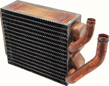 Show details for 1964-66 Chevrolet/GMC TruckW/ Economy Heater - Copper/Brass Heater Core (7-1/8" X 6-3/8" X 2-1/2")  Picture of 1964-66 Chevrolet/GMC TruckW/ Economy Heater - Copper/Brass Heater Core (7-1/8" X 6-3/8" X 2-1/2")