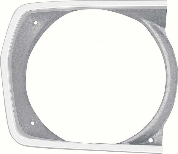 Picture of 1971-72 Duster 340 / Duster Twister Sharktooth Grill Headlamp Bezel - RH 