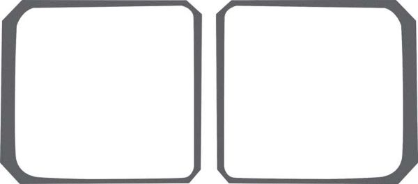 Picture of 1971-72 Plymouth Duster 340 With Sharktooth Grill Park Lamp Lens Gaskets 