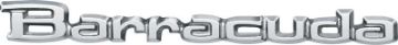 Show details for 1971-74 Barracuda Door and Tail Panel Emblem  Picture of 1971-74 Barracuda Door and Tail Panel Emblem