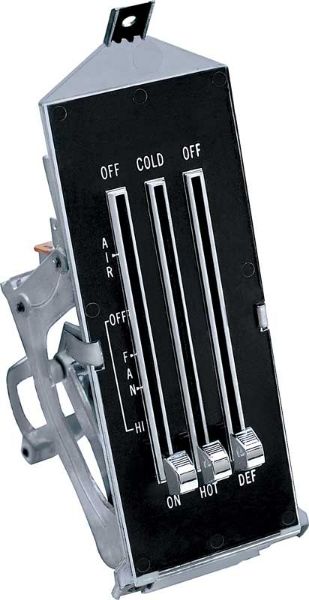 Picture of 1969-76 Heater Control Assembly With Cables (Without ac)