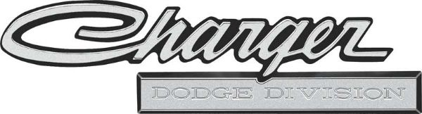 Picture of 1971 "Charger Dodge Division" Trunk Lid Emblem 