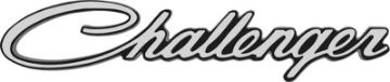 Show details for 1972-74 Challenger Grill Emblem  Picture of 1972-74 Challenger Grill Emblem