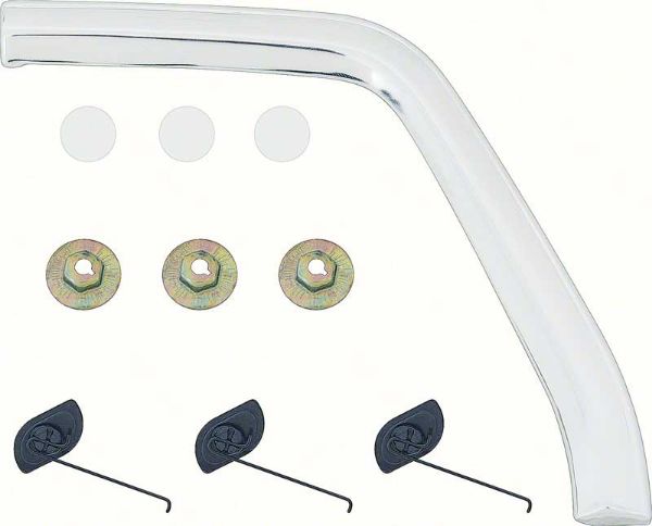 Picture of 1971-1974 Challenger - Quarter Extension Trim Molding - RH 