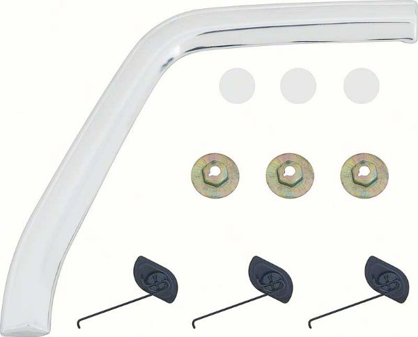 Picture of 1971-1974 Challenger - Quarter Extension Trim Molding - LH 