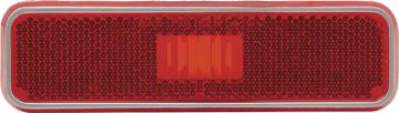 Show details for 1972-76 Mopar A/B/E-Body Rear Side Marker Lamp Lens - Red  Picture of 1972-76 Mopar A/B/E-Body Rear Side Marker Lamp Lens - Red