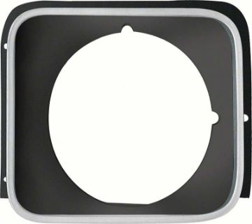 Show details for 1975-78 Nova ss/RallyHeadlamp Bezel Black Inset - LH  Picture of 1975-78 Nova ss/RallyHeadlamp Bezel Black Inset - LH