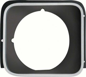 Show details for 1975-78Nova ss/RallyHeadlamp Bezel Black Inset - RH  Picture of 1975-78Nova ss/RallyHeadlamp Bezel Black Inset - RH