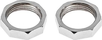 Show details for 1947-59 GM Truck Windshield Wiper Bezel Retaining Nuts - Pair  Picture of 1947-59 GM Truck Windshield Wiper Bezel Retaining Nuts - Pair