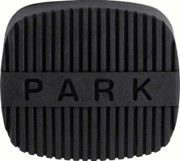 Show details for 1958-64 Full Size Chevrolet Park Brake Pedal Pad  Picture of 1958-64 Full Size Chevrolet Park Brake Pedal Pad
